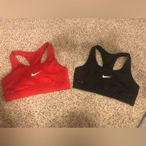 Set of 2 Nike Dri Fit sports bras